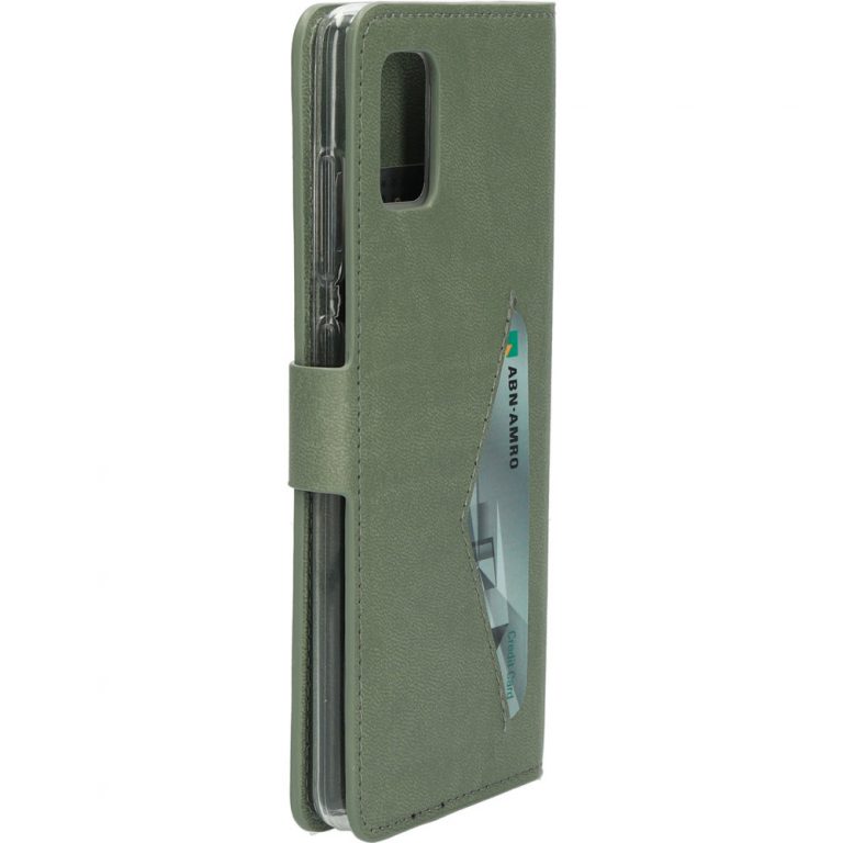 Mobiparts Wallet Green Houten